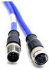 Mueller Electric C5AC82M005 Sensor/actuator connector M12 Plug, straight, Socket, straight 5 m No. of pins (RJ): 5 1 pc(s)
