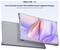 'ARZOPA E1 15,6 Zoll Dual-Screen 100 % sRGB Graues Tragbares Display' showcasing sleek design, vibrant colors, and compact portability.