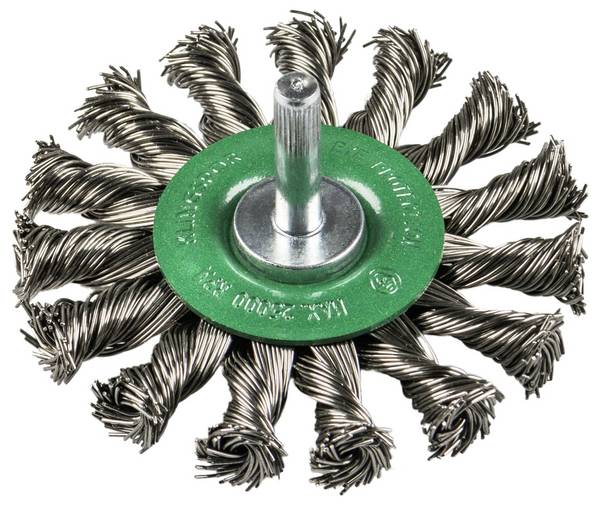 Klingspor BRS 600 Z reach round brush tapped number of rows 1, 75 x 12 x 6 mm 0.5 stainless steel BRS 600 Z 358321 10 pc(s)