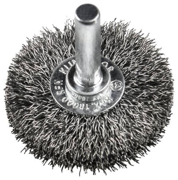 Klingspor BRS 600 W Shaft round brush 600 W, 40 x 9 x 6 mm 0.2 Steel BRS 600 W 358348 20 pc(s)