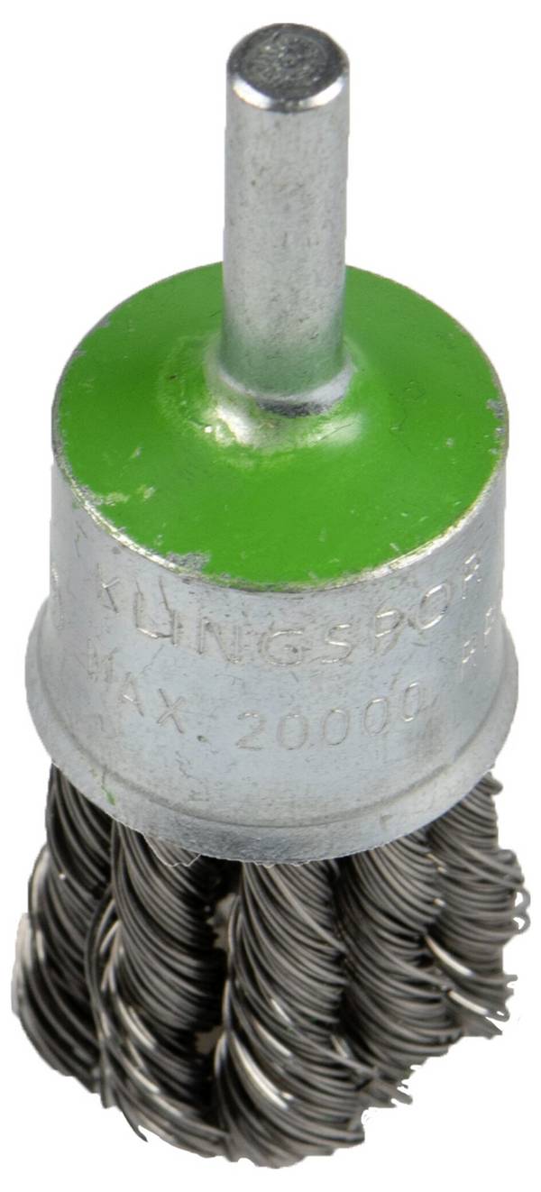 Klingspor BPS 600 Z Pinsel brushes tapped number of rows 1, 19 x 6 mm 0.35 Stainless steel BPS 600 Z 358336 20 pc(s)