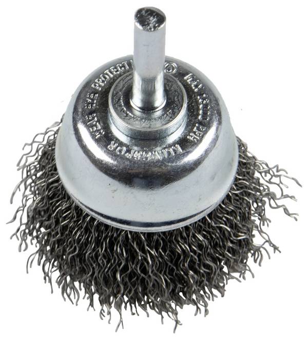 Klingspor BTS 600 W Cup brush with shank, 50 x 6 mm 0.3 steel BTS 600 W  358331 20 pc(s)