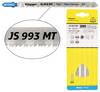 Klingspor 670505 JS 993 MT jigsaw blades, 132 x 8 x 1 mm useful length 110Bi-metal, milled, corrugated, 16-25 teeth per inch, SB-packed in a cardboard box 5 pc(s)