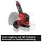 'Lawnmower head with 3-way tilt and 180-degree rotation for flexible application.'