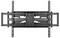 Wall-mounted TV bracket with adjustable arms for different screen sizes, providing flexibility and support for flat-screen televisions.