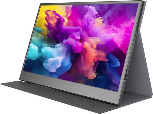 Denver PMO-15604 LED EEC B (A - G) 39.6 cm (15.6 inch) 16:9 30 ms Mini HDMI™, USB C®, Headphone jack (3.5 mm) IPS LED