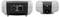 'Two views of a Sensirion device: the left shows COM and V inputs, the right shows the Sensirion label.'