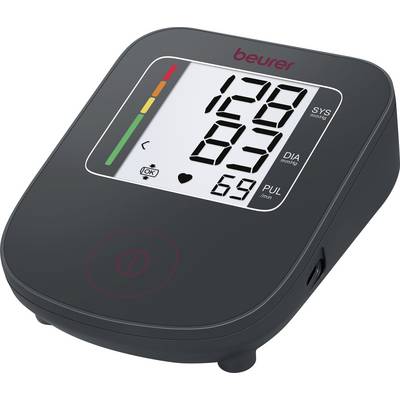 A digital blood pressure monitor displaying '129 SYS', '83 DIA', and '69 PUL' with a green, yellow, red indicator on the side.
