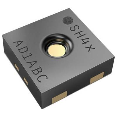 A square electronic sensor labeled 'AD1ABC' and 'SH4X' with a circular gold detail in the center, set against a plain background.