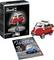 Model kit box showing an image of a red BMW Isetta car, commemorating its 70th anniversary. Includes an assembled model and a booklet.