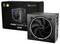 'Be quiet!' Pure Power 13, 550W power supply unit. Shows compact design and large cooling fan. Product box and unit displayed.