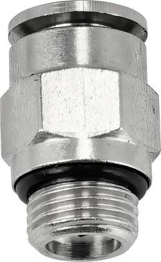TRU COMPONENTS Hose connector TC-14205524 MPC-G 6-02    Pipe diameter: 6 mm  Thread size: G1/4" 1 pc(s)
