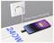 A smartphone displaying '85% Charged' is connected to a wall socket with a 'PD3.1 Fast charging' cable marked '240W'.