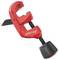 Red Virax pipe cutter with black tightening knob, shown on a white background.