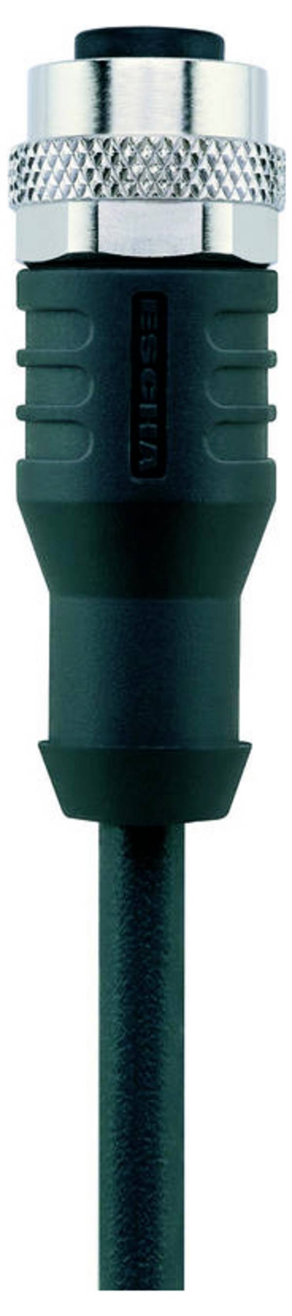 Escha 8044041 Cable connection M12 2.0 m No. of pins (RJ): 4 1 pc(s)