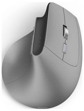 Hama EWM-700R Mouse Wireless Optical Anthracite 8 Buttons 2400 dpi Ergonomic