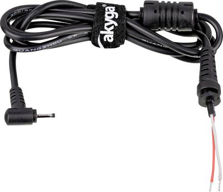 Akyga AK-SC-07 Low power adapter cable DC power plug, 2.5 x 0.7 mm - Open cable ends 2.5 mm 0.7 mm   1.2 m 1 pc(s) Bag
