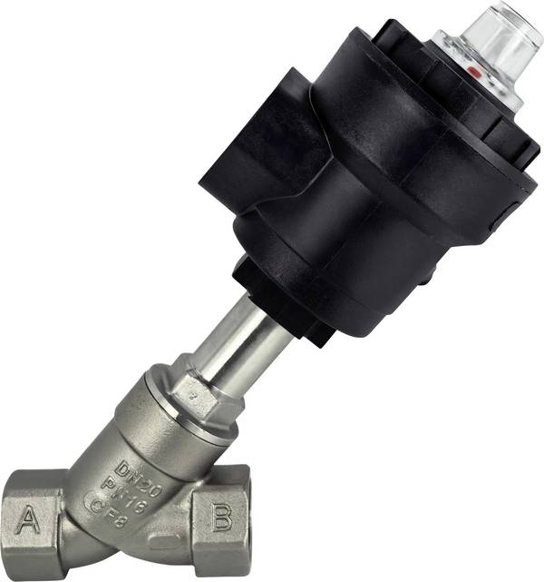 TRU COMPONENTS Air-operated valve TC-14215240 TC-TPV101PX2050NCS Enclosure material Stainless steel Sealant PTFE 1 pc(s)
