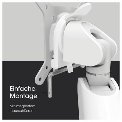 Vogel's MOMO 2117 Monitor desk mount 1 Display(s) 25,4 cm (10") - 109,2 cm (43") White Tiltable, Rotatable, Height-adjus-7
