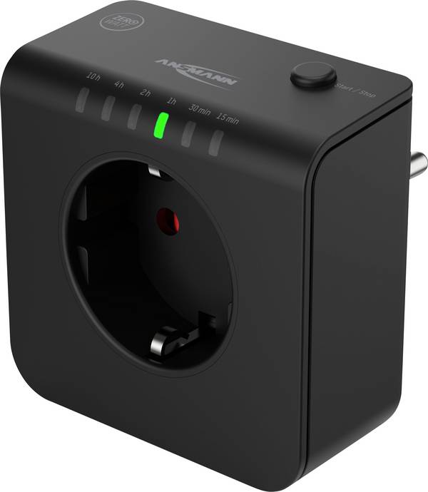 Ansmann 1260-0015 Timer/power strip digital 3680 W