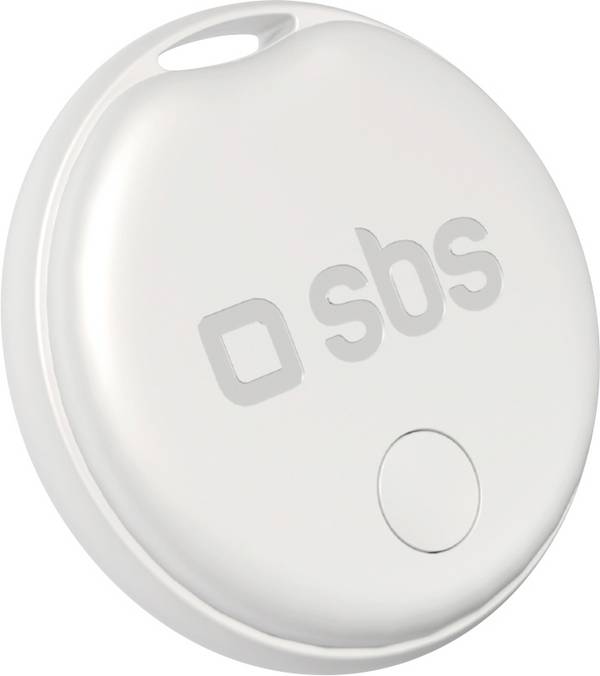 sbs mobile TEFINDTAGAPGOW AirTag keyring White