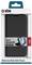 'Wallet Smooth' phone case packaging for Motorola Moto G24 Power, featuring stand function and black design on front display.