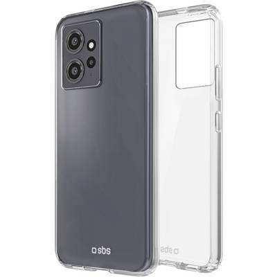 A clear, protective phone case with a camera cutout is shown on a smartphone, highlighting its durability and precise fit.