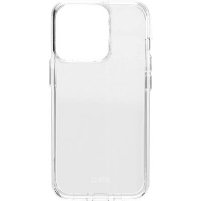 Clear phone case with precise cutouts for camera and buttons, featuring a minimalist design and made from transparent material.