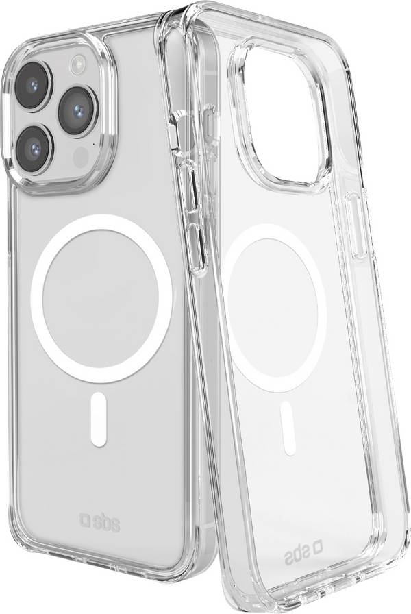 sbs mobile Cover Apple iPhone 16 Pro Transparent MagSafe compatibility TELIGMAGIP1661PT