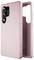 A pink phone case with precise camera cutouts, designed to protect and fit a smartphone securely.