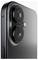 Close-up of a smartphone's dual camera setup with LED flash on a sleek gray body, highlighting its advanced photography capabilities.