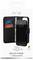 'Puro Wallet Stand for iPhone 16 Pro' packaging shows a phone case with card slots and cash pocket. Emphasizes eco-friendly materials.