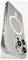 A sleek phone with a clear case showing three rear cameras and a white circular MagSafe area on the back.