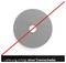 Image of a crossed-out abrasive disc with the inscription 'Delivered without cutting disc'.