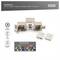 'Digitus DN-93615-12 CAT 6A, Keystone Module, shielded, toolless installation, 12 pieces. Two connection methods: T568A and T568B.'
