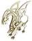 Wooden puzzle model in the shape of a dragon, featuring intricate details like wings and tail, standing on all four legs.
