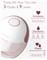 Breast pump advertisement showing a device with digital display. It promotes '3 Modes & 9 Levels' for stimulation, expression, and mixed use.