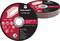 'TOOLCRAFT Cutting Disc for metal/steel, 125 mm diameter, RPM 12200, 80 m/s. Features icons for quality standards and safety symbols.'