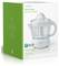 'Citrus Press with 0.7-litre reservoir' depicted on a green and white Nedis product box. It shows the juicer's design and capacity.