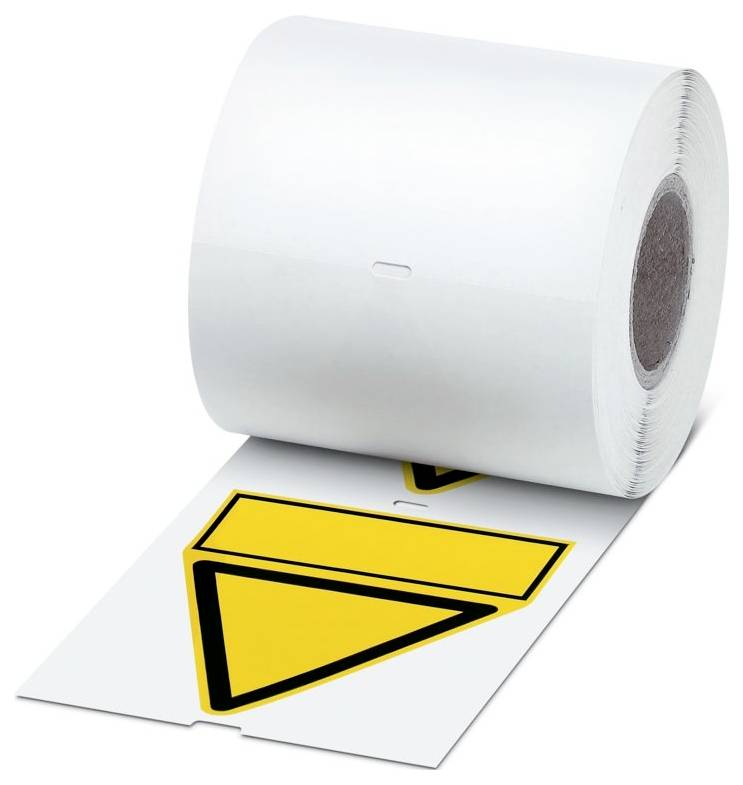 Phoenix Contact 0830453 Caution sign Self-adhesive film (W x H) 100 mm x 100 mm 0 mm 1 pc(s)