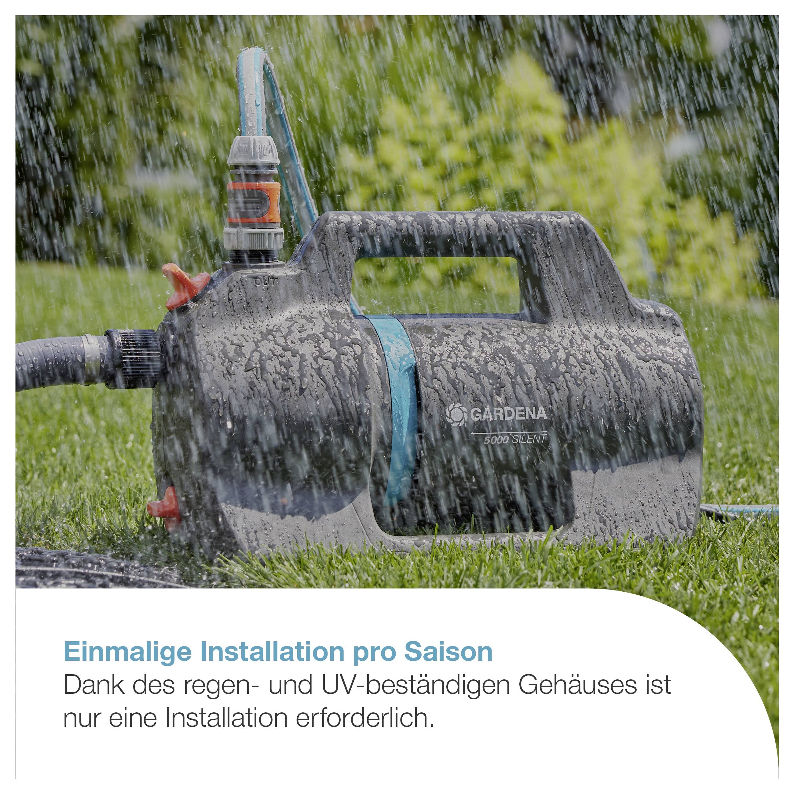 GARDENA Gartenpumpe 5000 Silent Set Garden pump kit 5.100 l/h-3