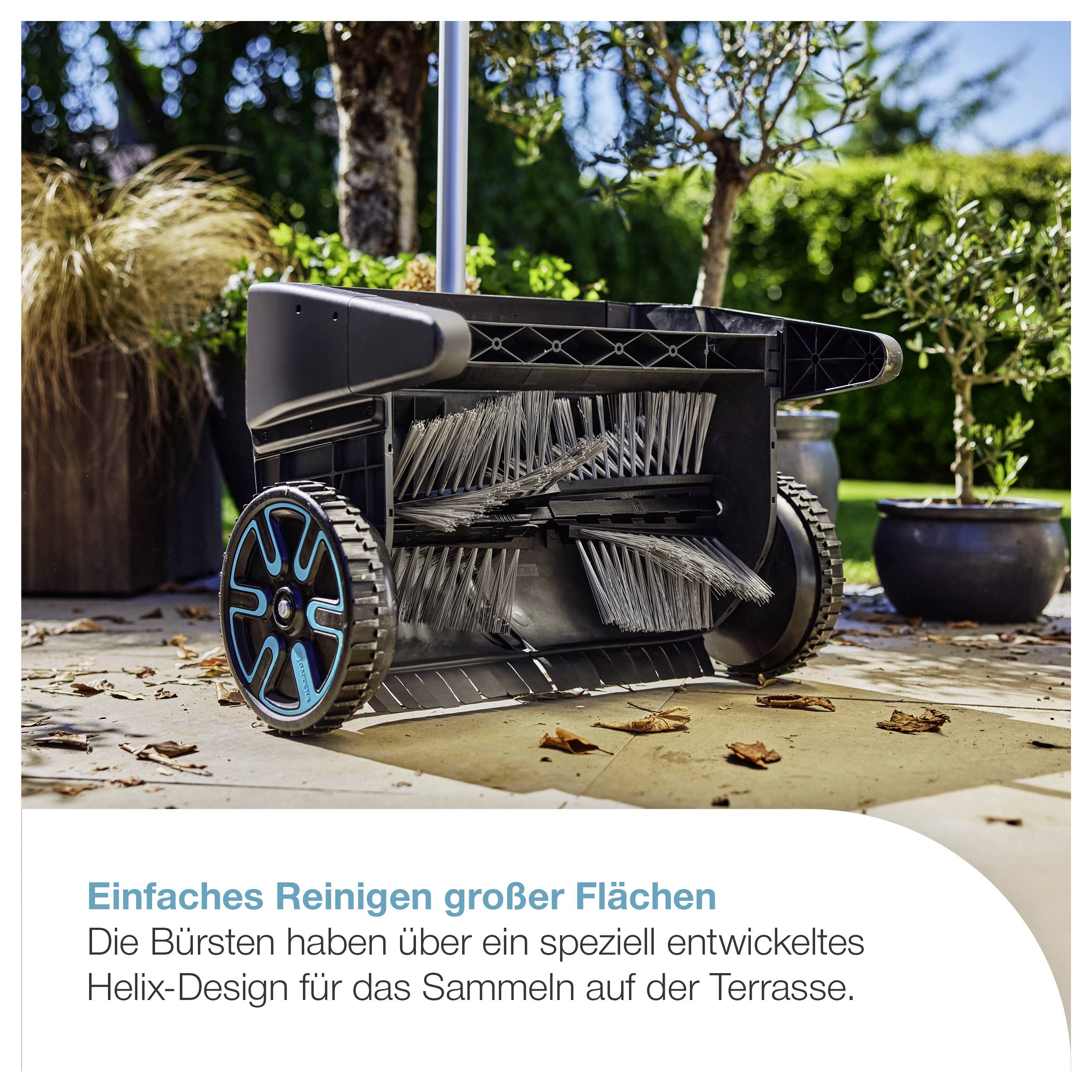 GARDENA 03568-20 Leaf sweeper Working width 49 cm-5