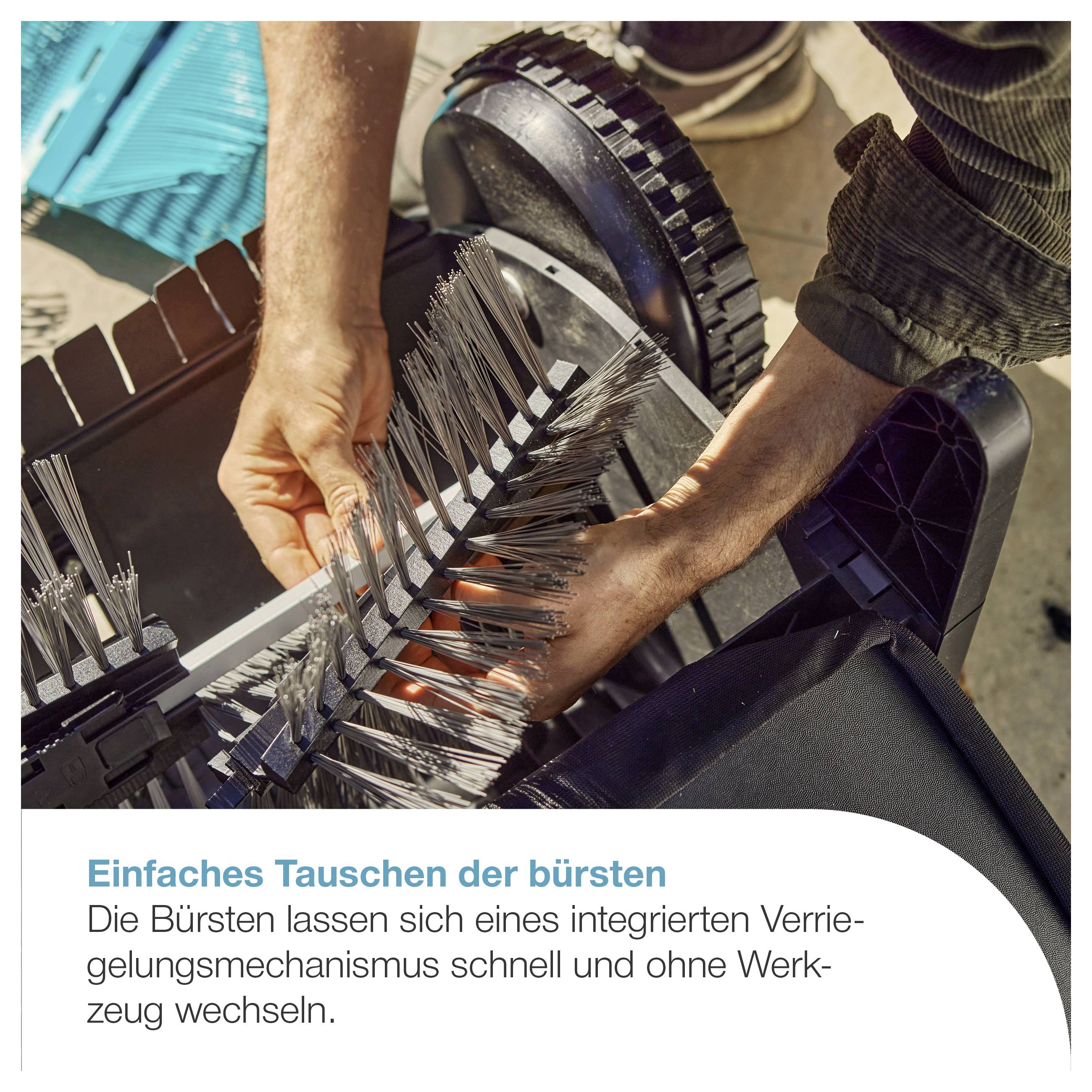 GARDENA 03568-20 Leaf sweeper Working width 49 cm-6