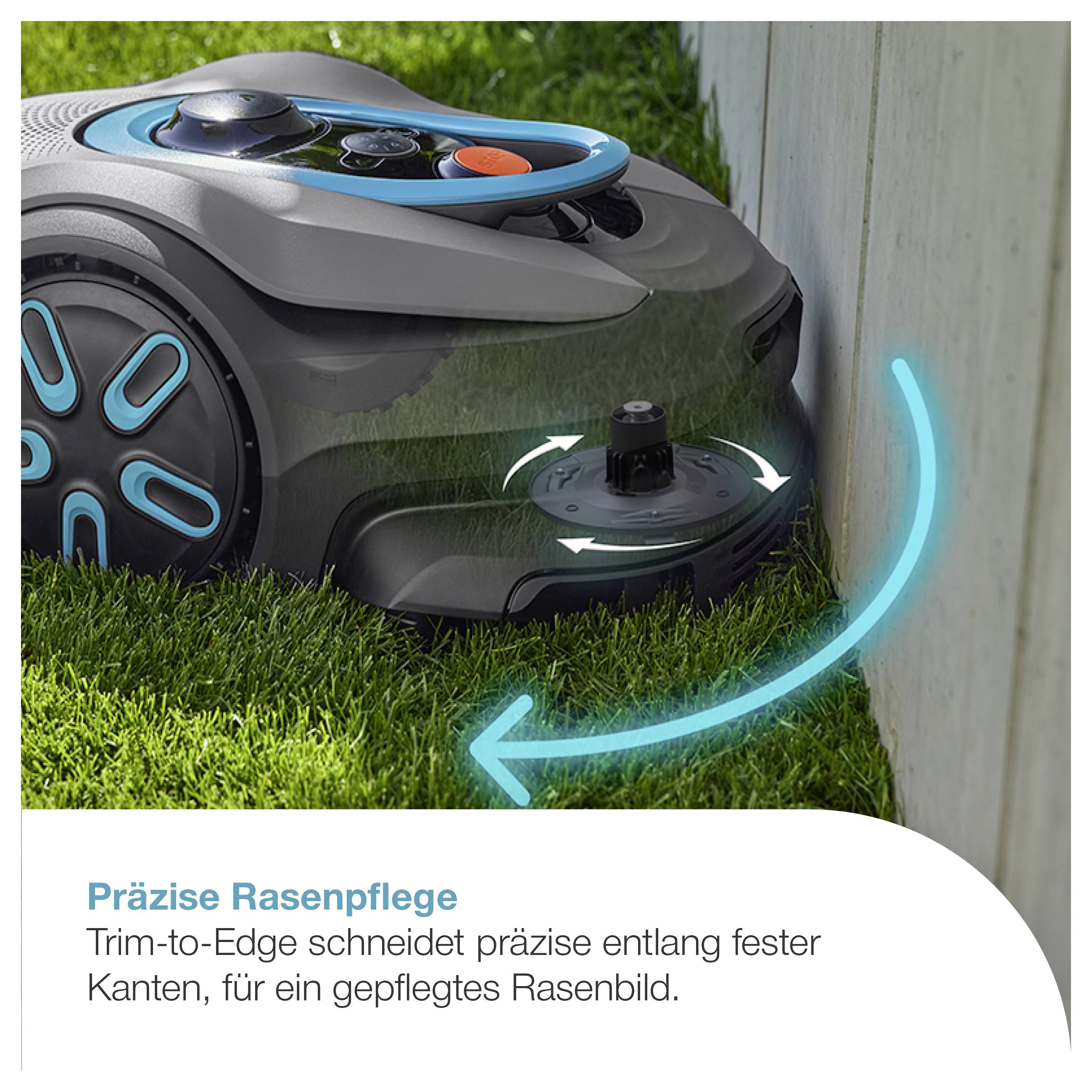 GARDENA 19941-20 Mähroboter smart SILENO sense Robotic lawn mower Suitable for areas up to 400 m²-2