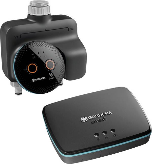 GARDENA 19044-20 smart Dual Water Control Set Irrigation control