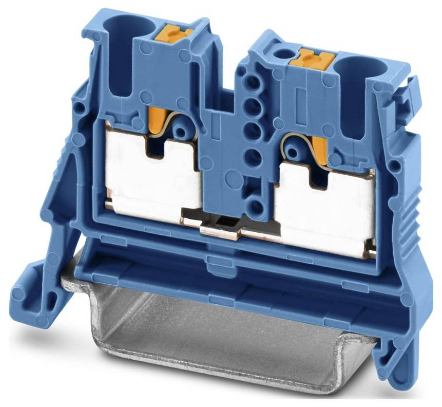 Phoenix Contact 1073554 Mini feedthrough Push-in connector Blue 50 pc(s) Piece