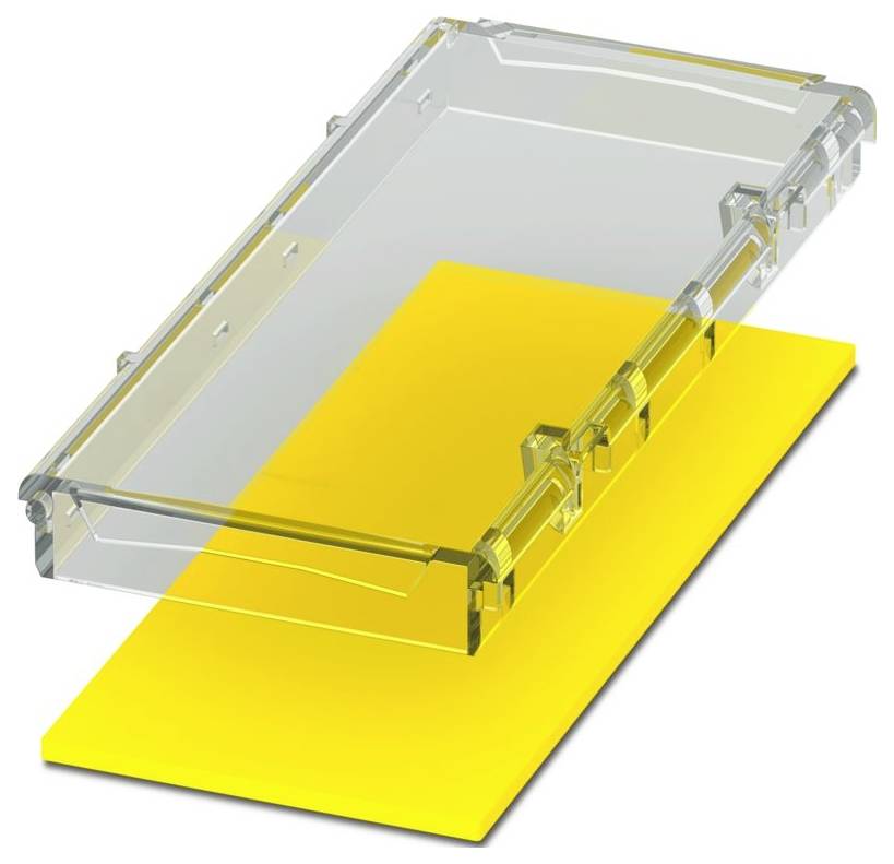 Phoenix Contact BC 107,6 DKL S TRANS/YE 1163754 Casing top 107.6 x 45 x 8 Yellow 500 pc(s)