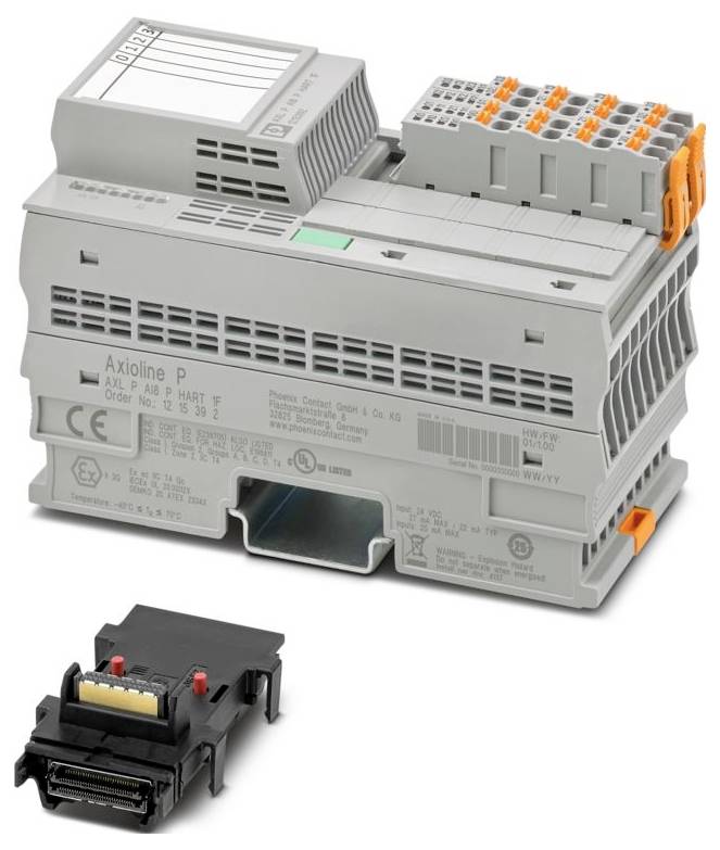 Phoenix Contact AXL P AI8 P HART 1F 1215392 Analogue module 24 V DC, 5 V DC