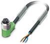 Phoenix Contact 1579051 Sensor/actuator cable M12 Socket 5 m No. of pins (RJ): 3 1 pc(s)