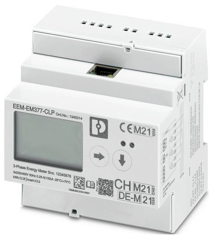 Phoenix Contact EEM-EM377-CLP Network diagnostics 3-phase Power testing